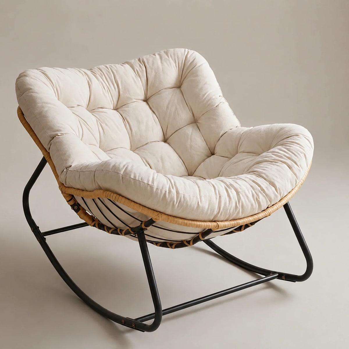 Fauteuil à bascule XXL à grande assise Image