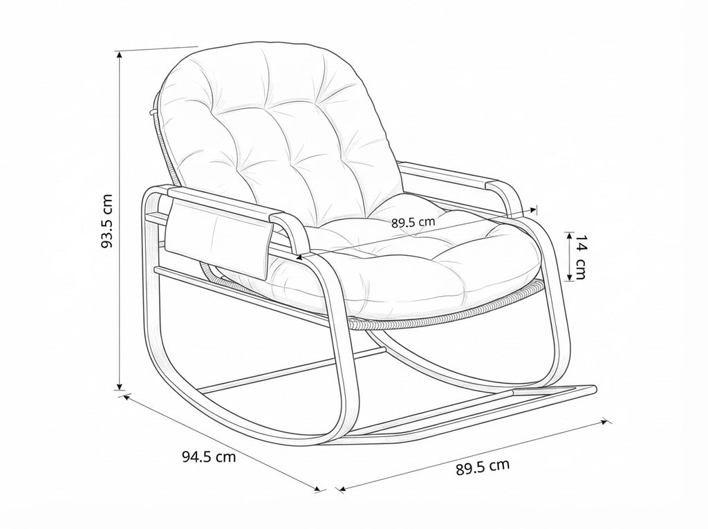 CLAIRIÈRE – dimensions en cm