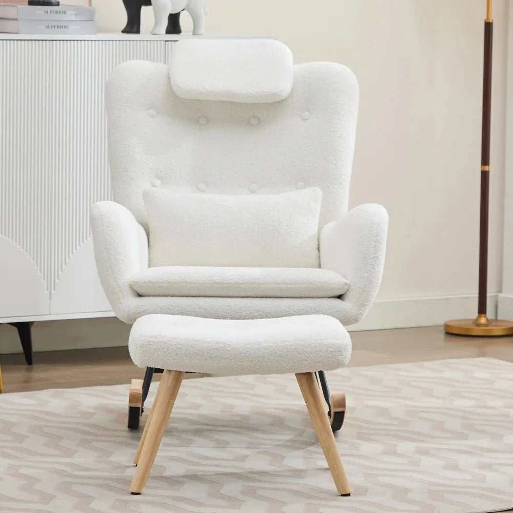 TEDVA - Rocking Chair Ergonomique Allaitement - Oscille