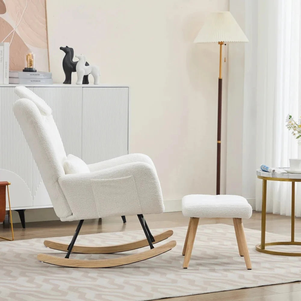 TEDVA - Rocking Chair Ergonomique Allaitement - Oscille