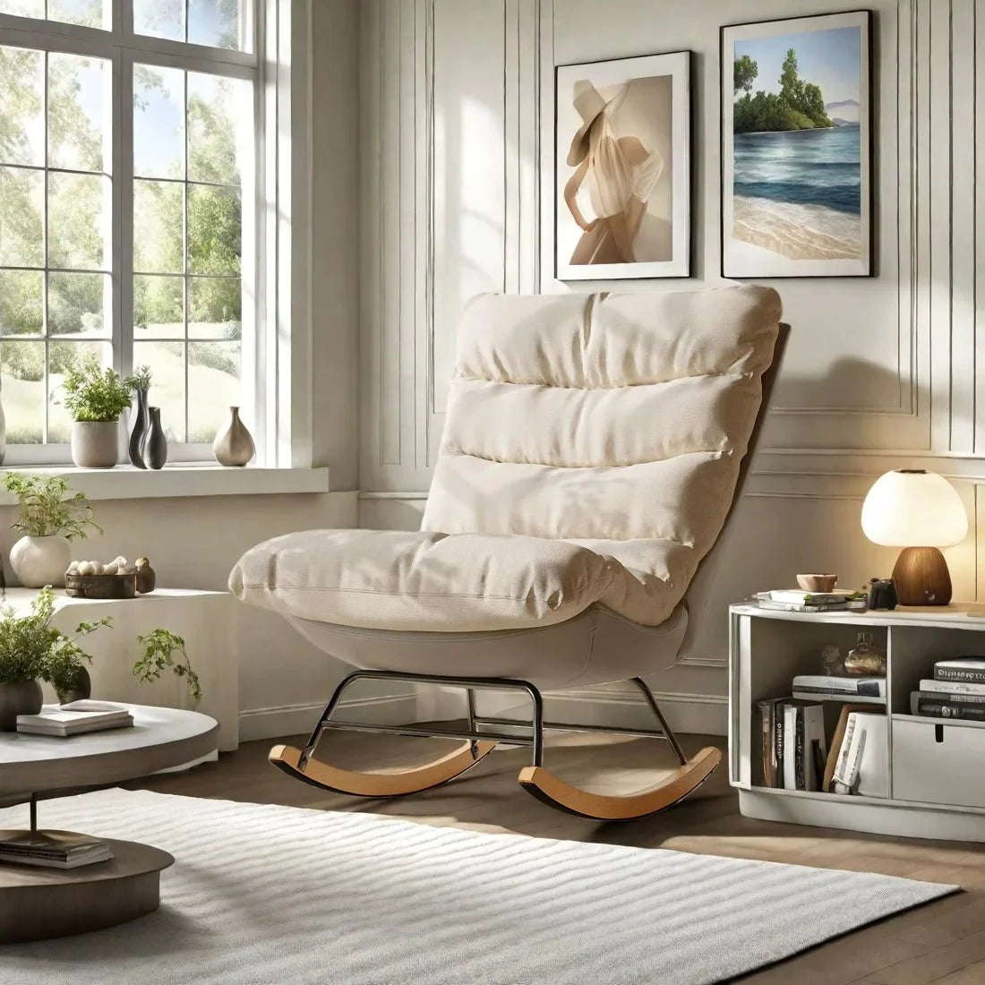 MELLOW – Fauteuil à Bascule Confort Cocon - Oscille Image