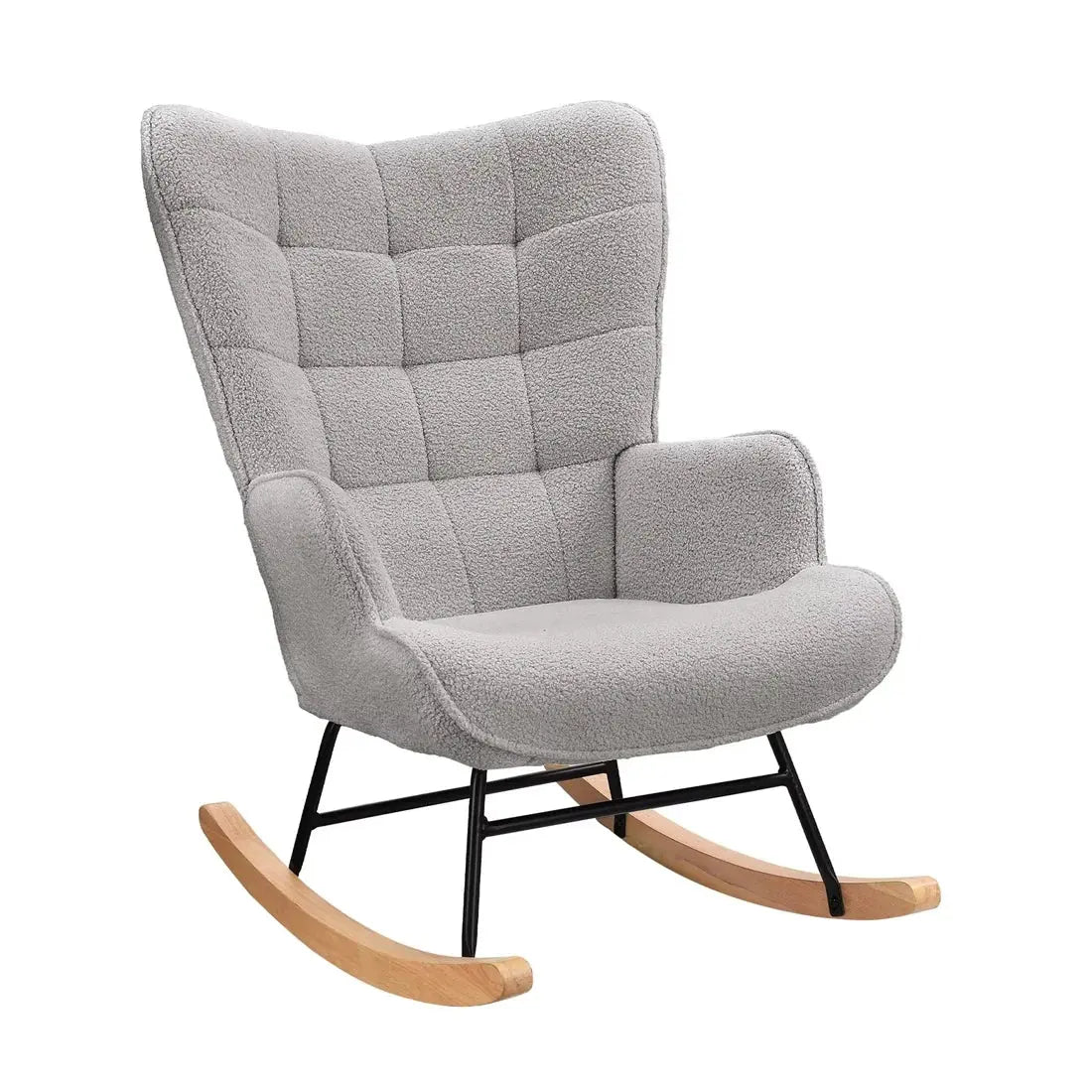 NUBELIA – Rocking Chair Teddy Dossier Haut - Oscille