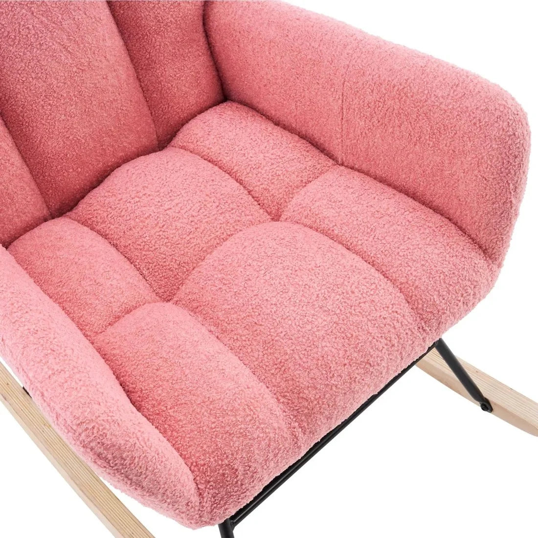 LUMIO – Fauteuil à Bascule Bouclé - Oscille