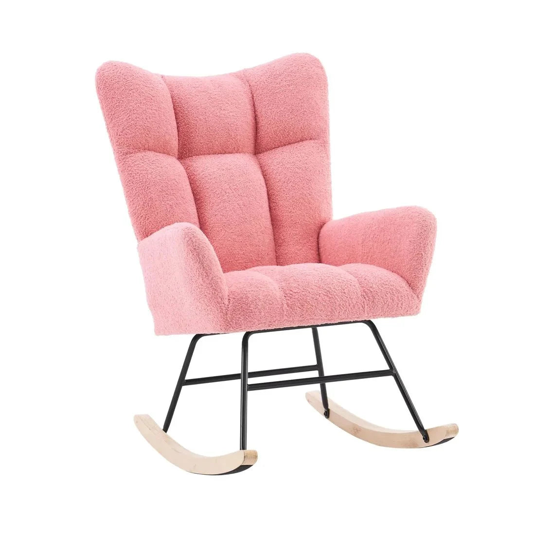 LUMIO – Fauteuil à Bascule Bouclé - Oscille