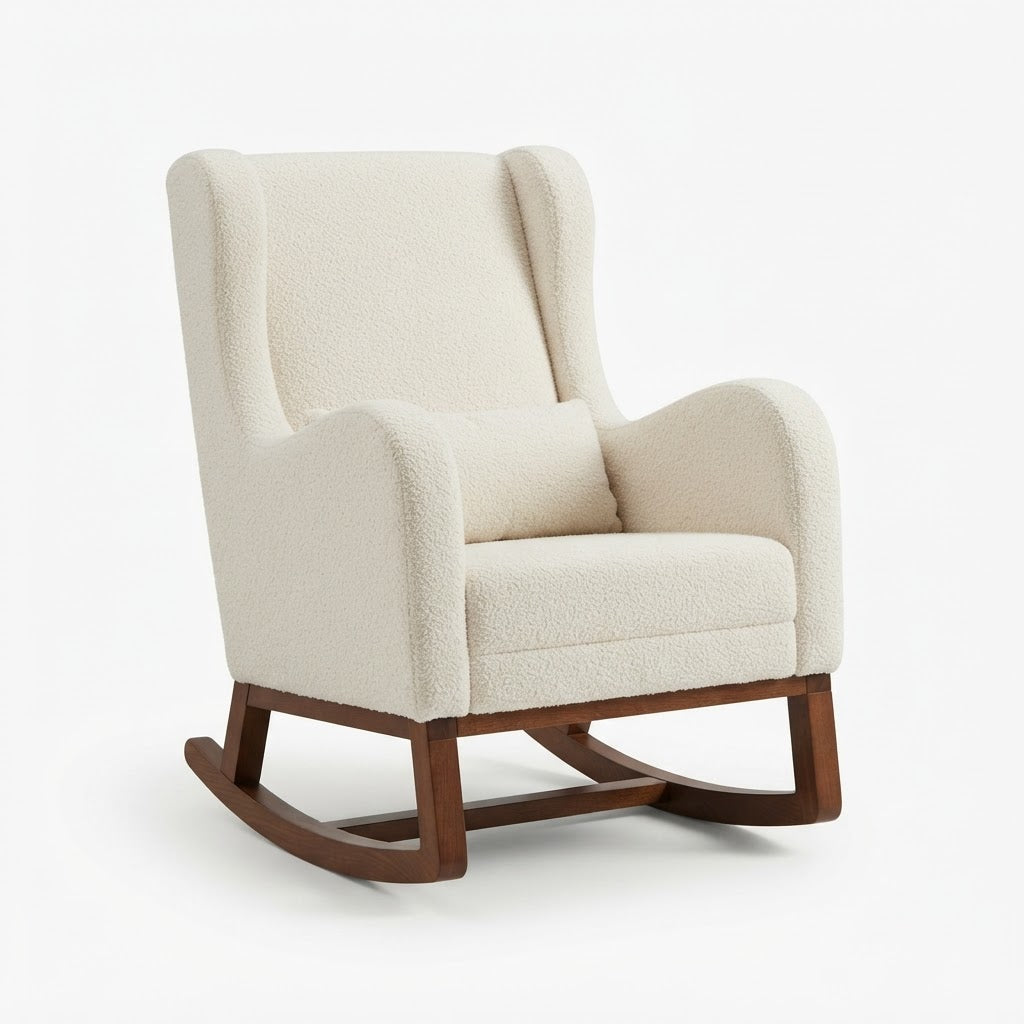CLARTÉ – fauteuil à bascule sur fond blanc