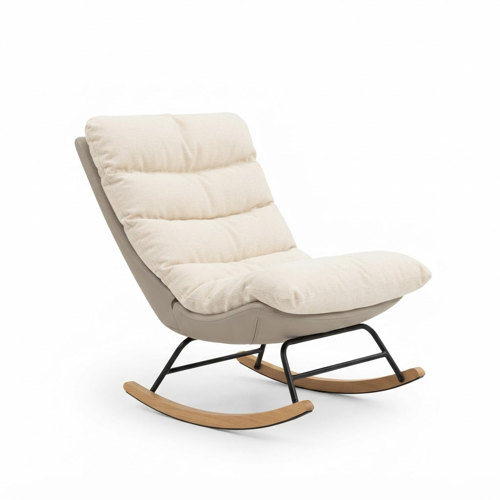 ACCALMIE – fauteuil à bascule sur fond blanc
