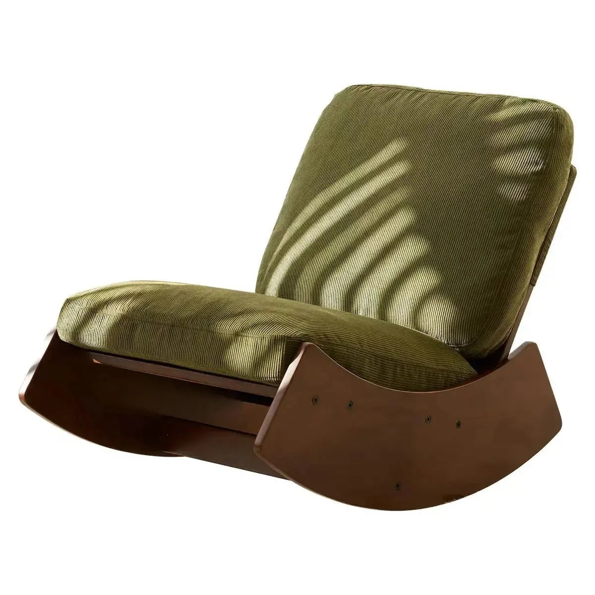 KANOA CHAIR – Rocking Chair Rétro Velours - Oscille
